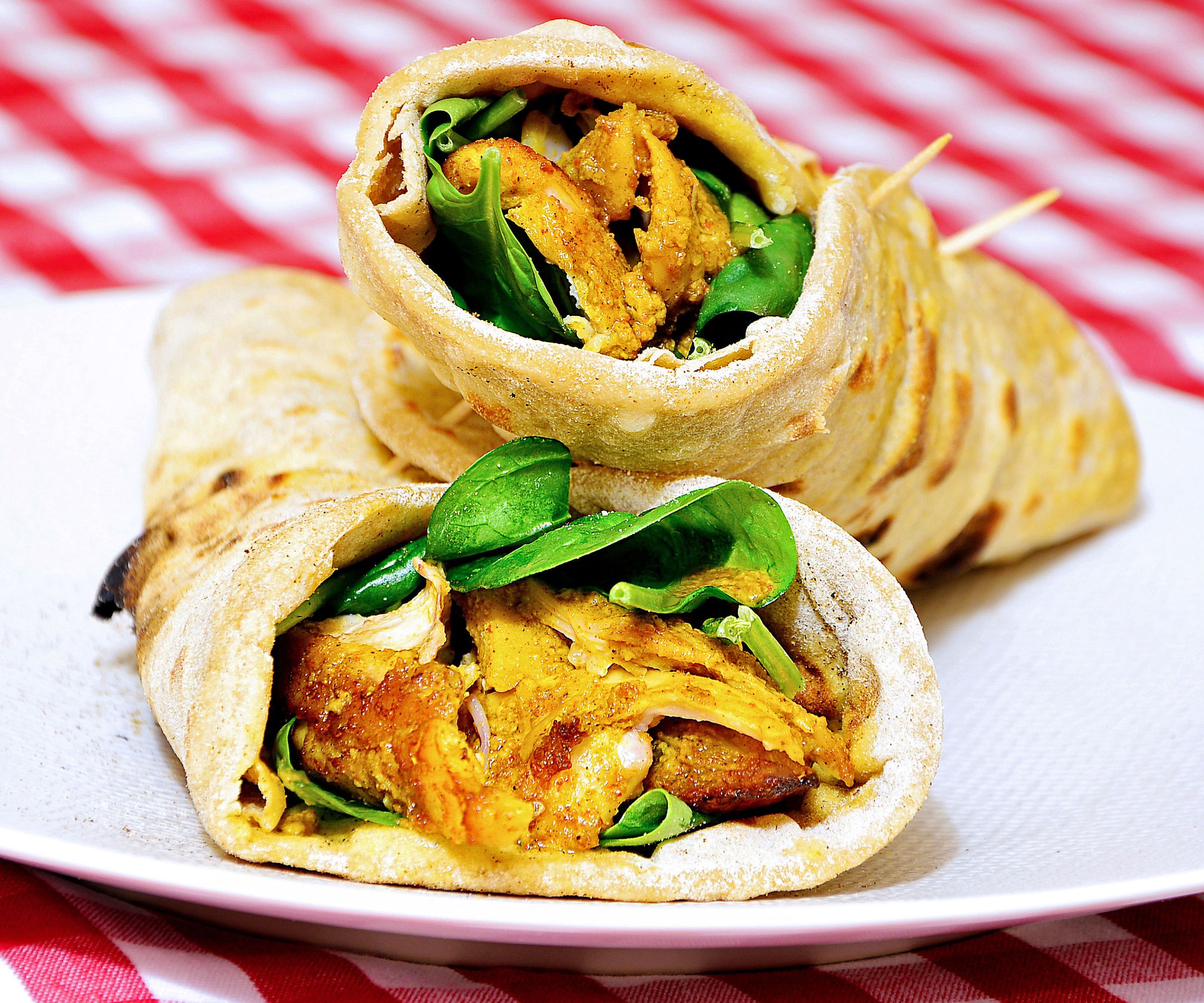 Tandoori Chicken Wrap