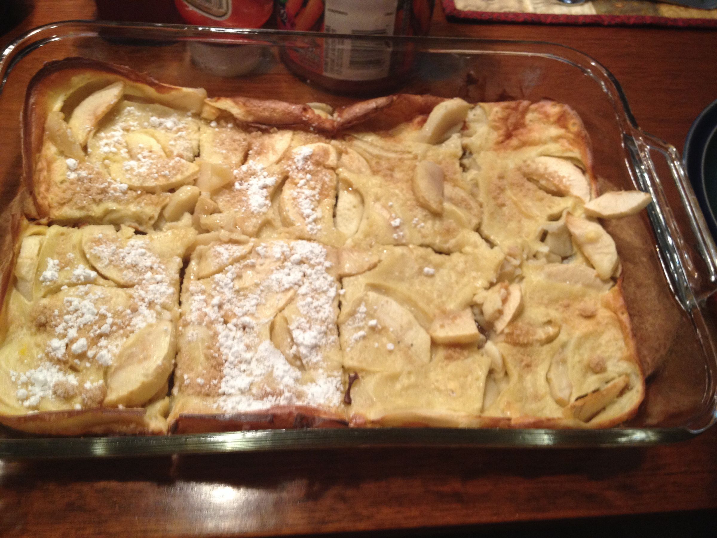 Puffed Apple Pancake