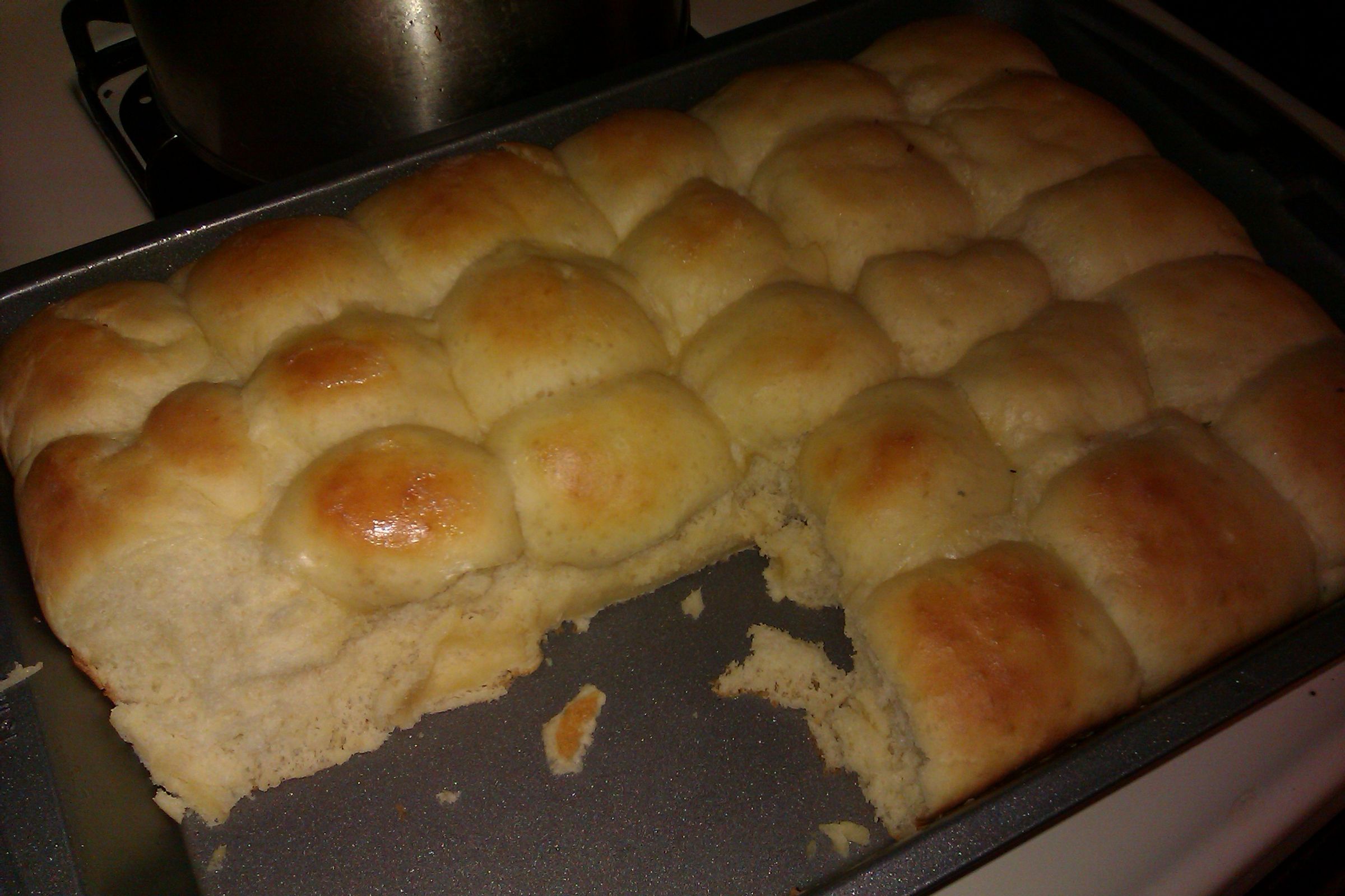 Homeade Potato Dinner Rolls