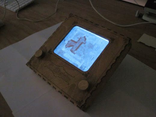 Electroluminescent Etch a Sketch