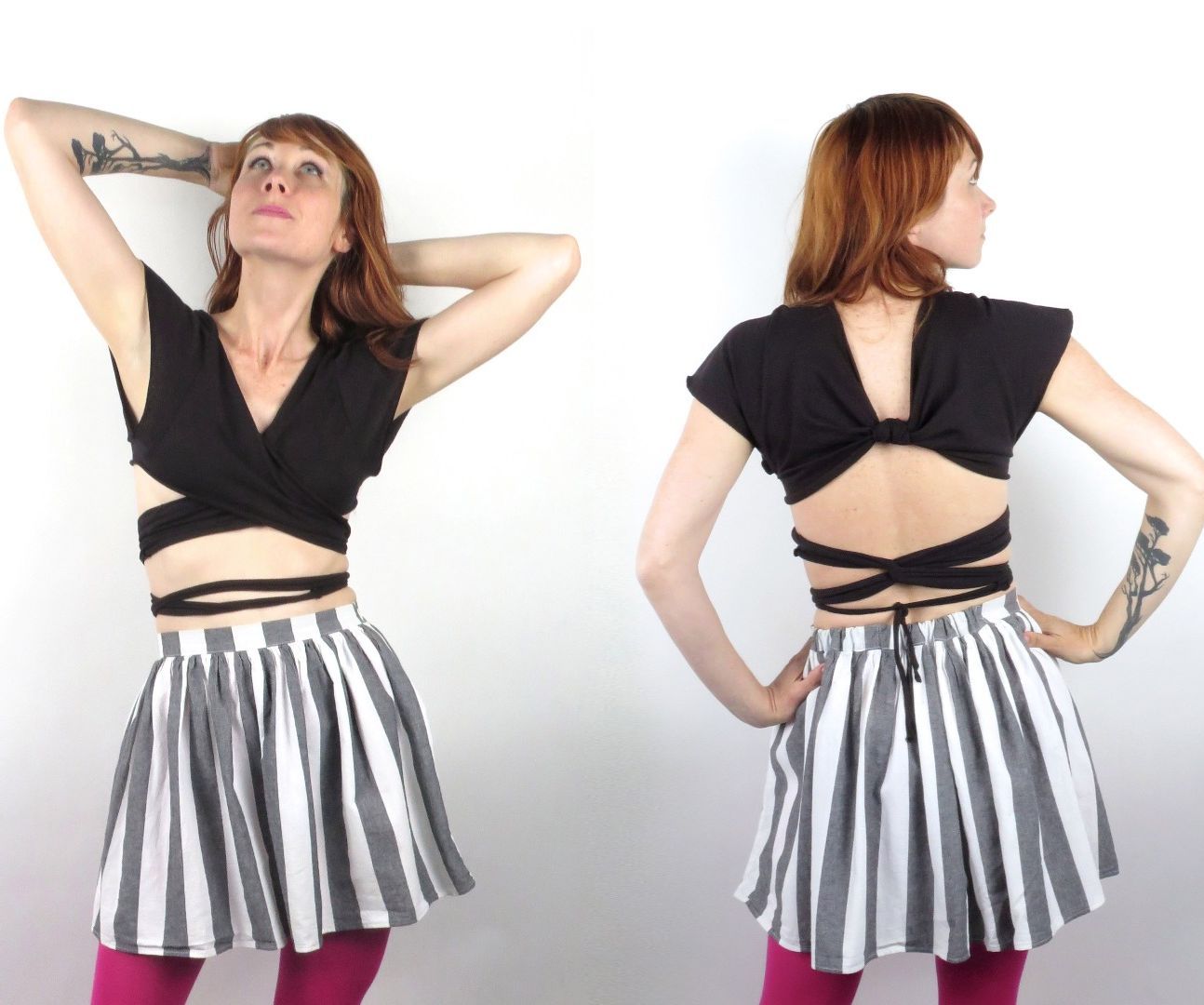 Turn a T-Shirt Into a Wrap Shirt