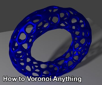 Create a Voronoi Version of Anything