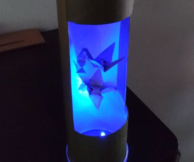 Custom Lamp Pringle's Packcage