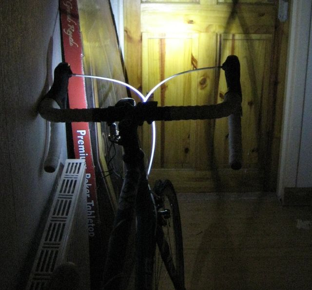 Rechargeable Bike Light Set With Bottle Battery