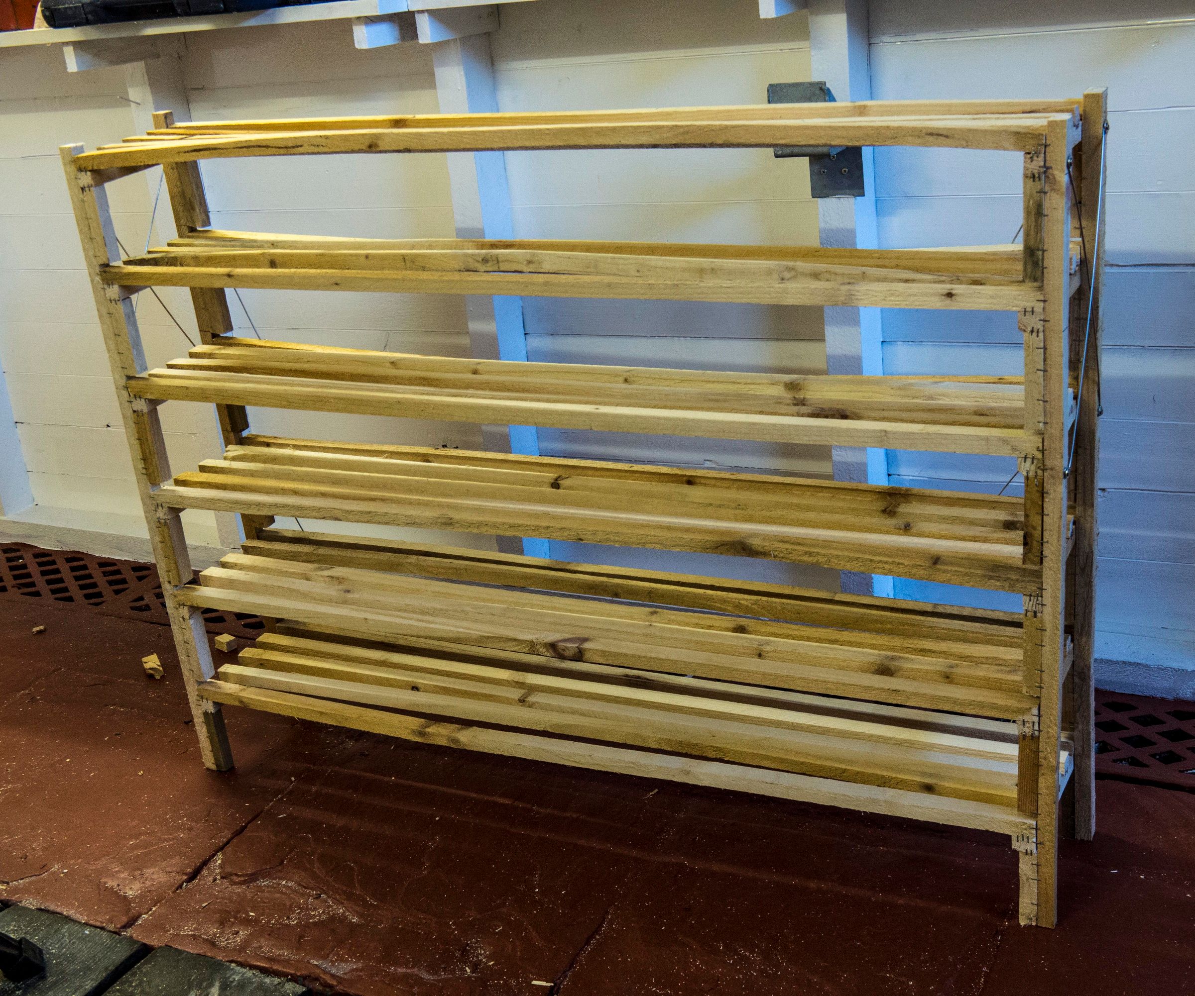 Off-cuts Shelving