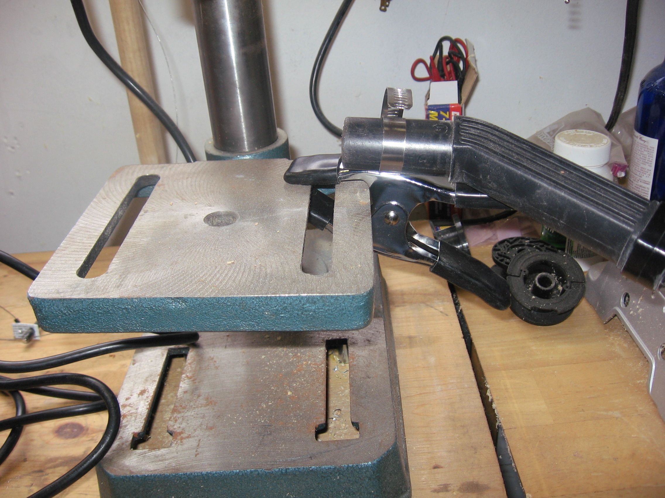 Drill Press Hose Mount