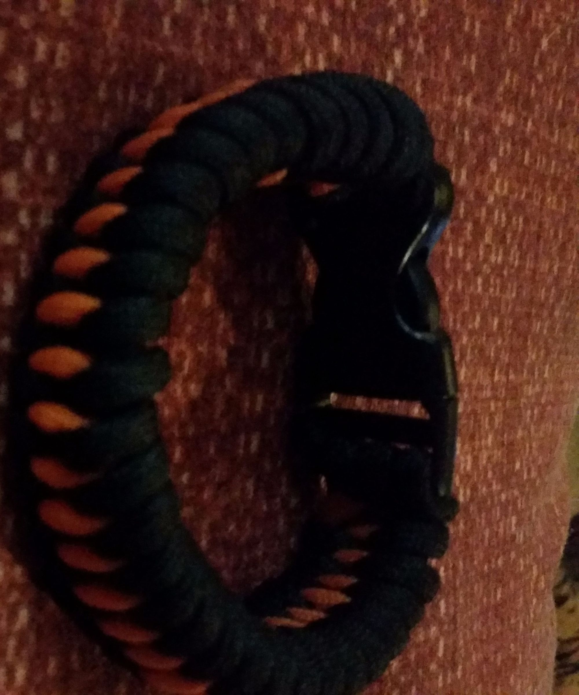 Halloween Colored Paracord Bracelet 