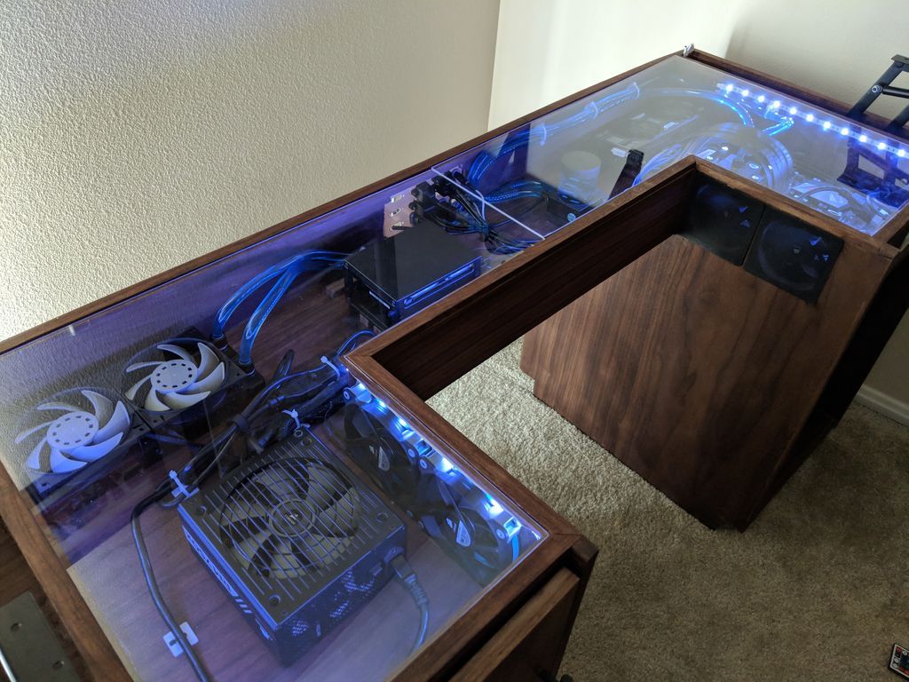 Convertible Standing Desk With Hidden Computer 10 Steps (with Pictures)