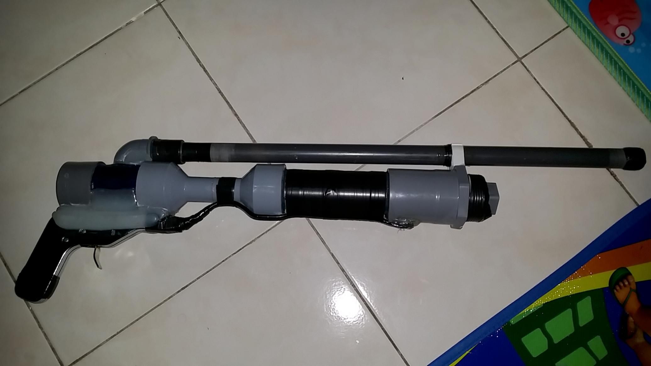 A "realistic" Alcohol Marble Pumpgun (cheap, Simple and Powerful)