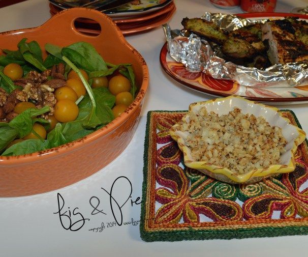 Cilantro Ginger Chicken Thighs With Cauliflower “Rice”