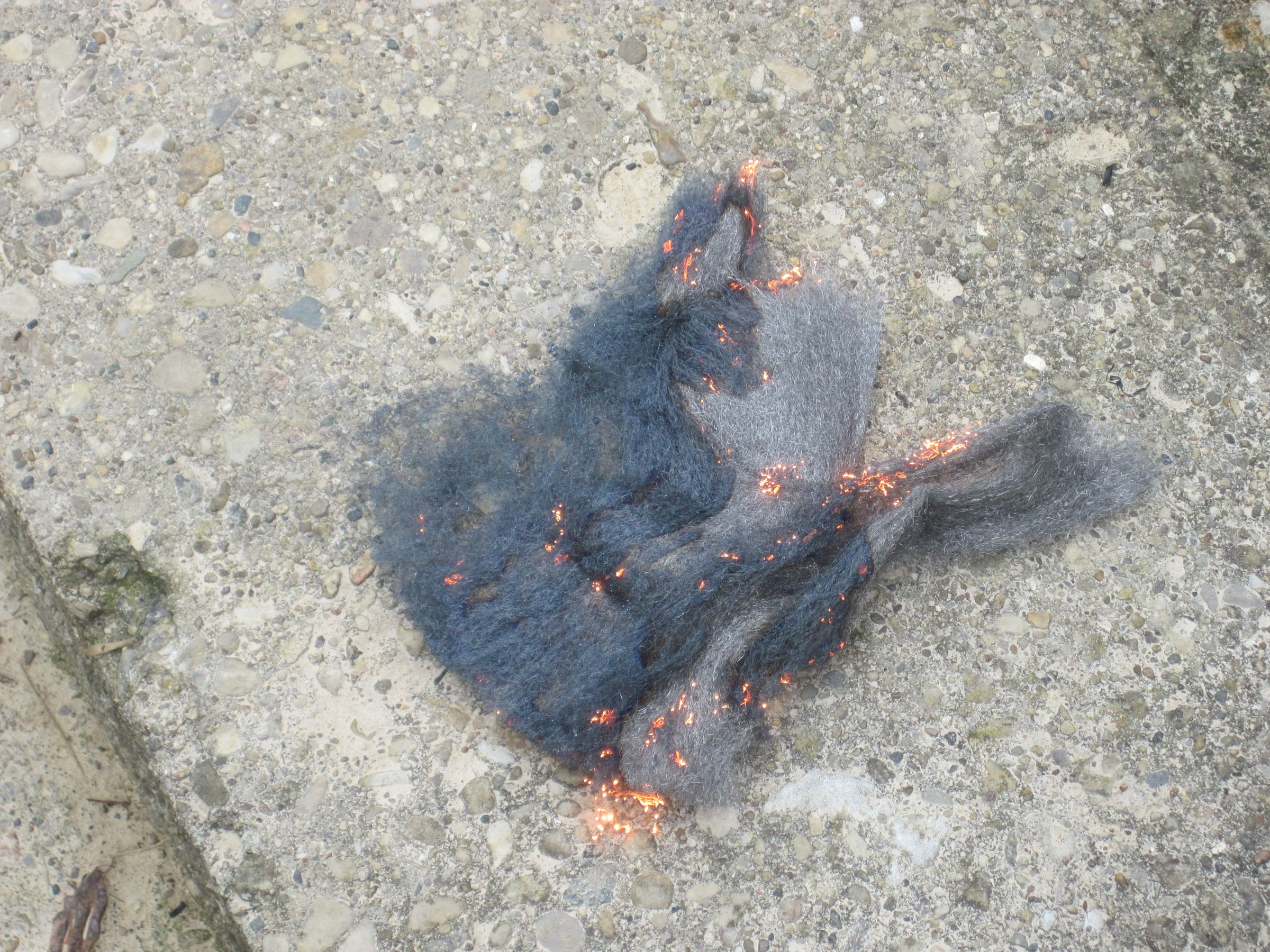 Starting a Fire With Steel Wool 4 Steps (with Pictures) Instructables