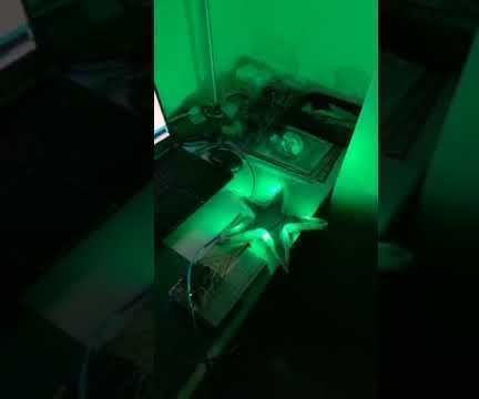 Light Censored Christmas Star