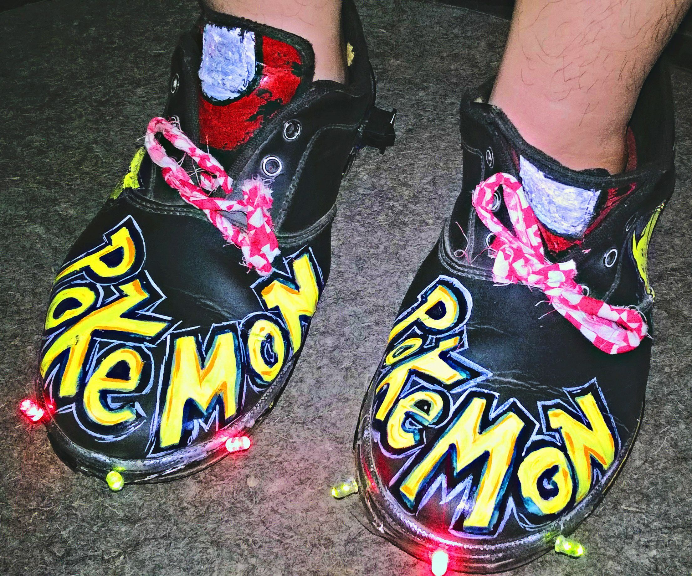 DIY LED Pokemon Shoes