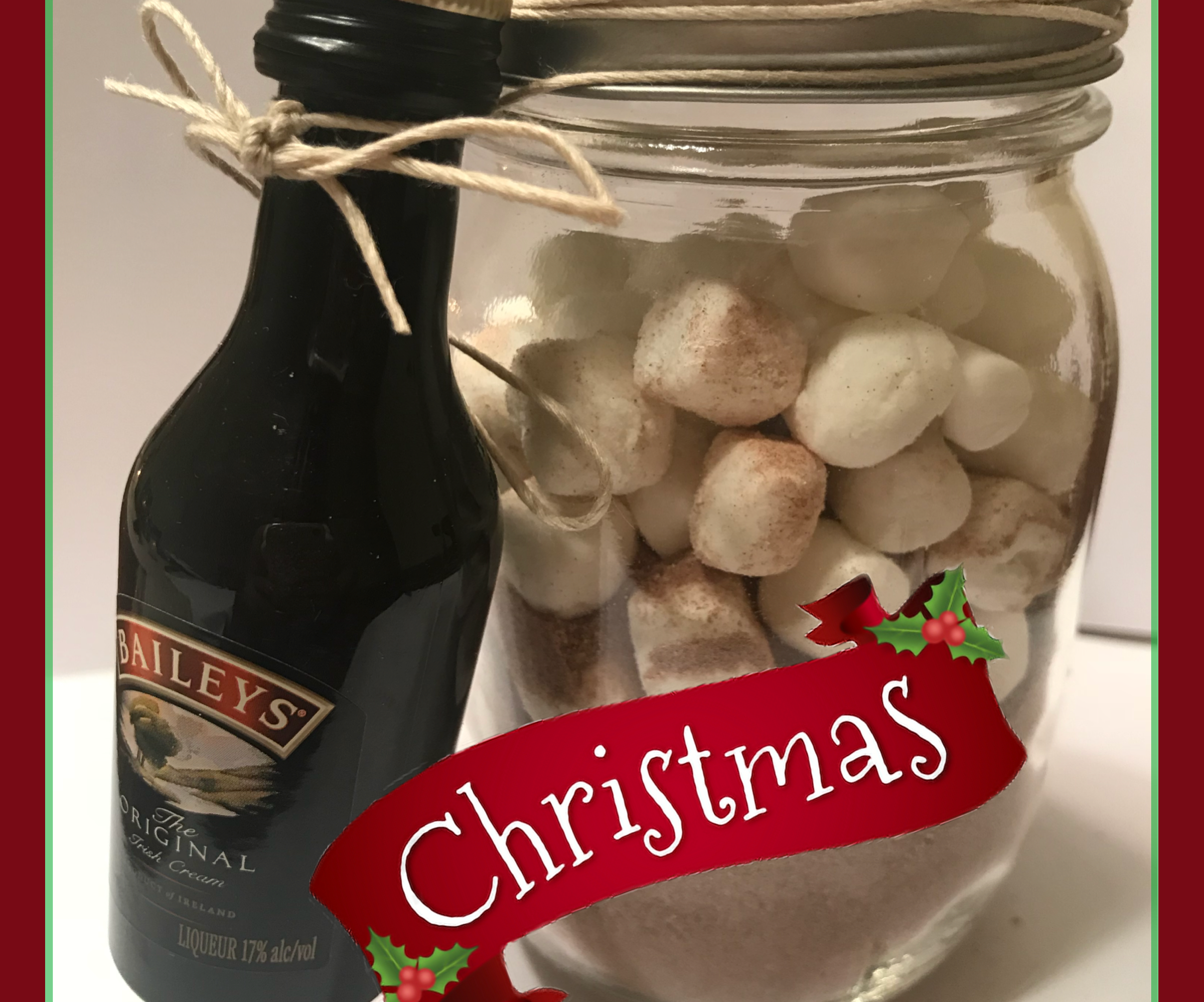 Bailey's Hot Chocolate Mason Jar 