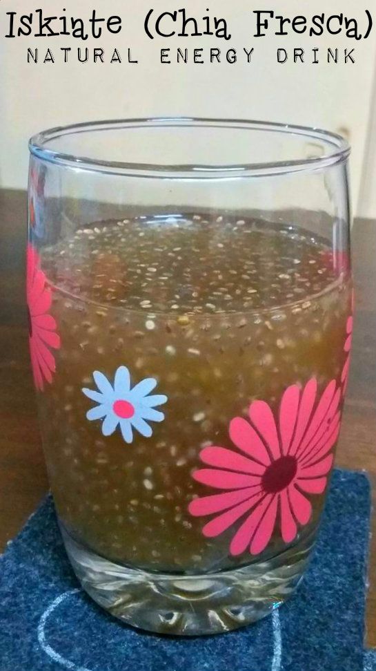 Iskiate (Chia Fresca) Natural Energy Drink 3 Steps (with Pictures