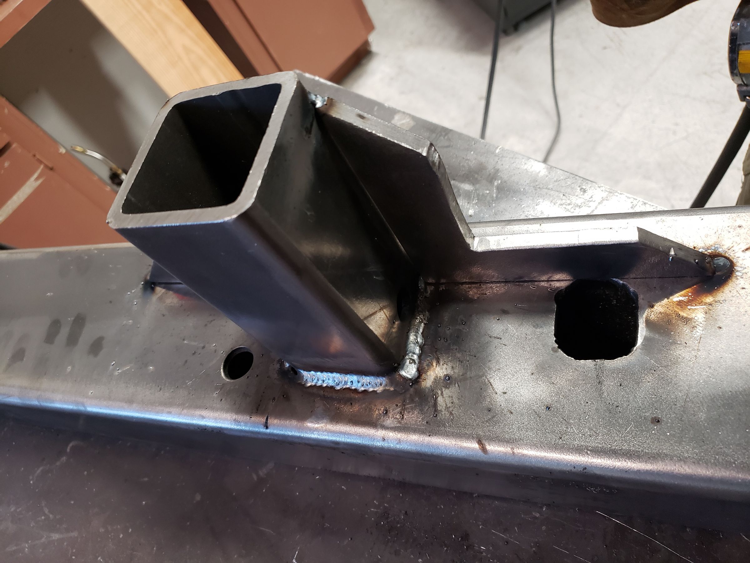 Custom Off Road Rear Bumper With Hitch 6 Steps (with Pictures