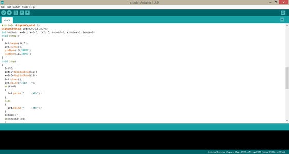 12-Hour Digital Clock Using Arduino : 3 Steps - Instructables