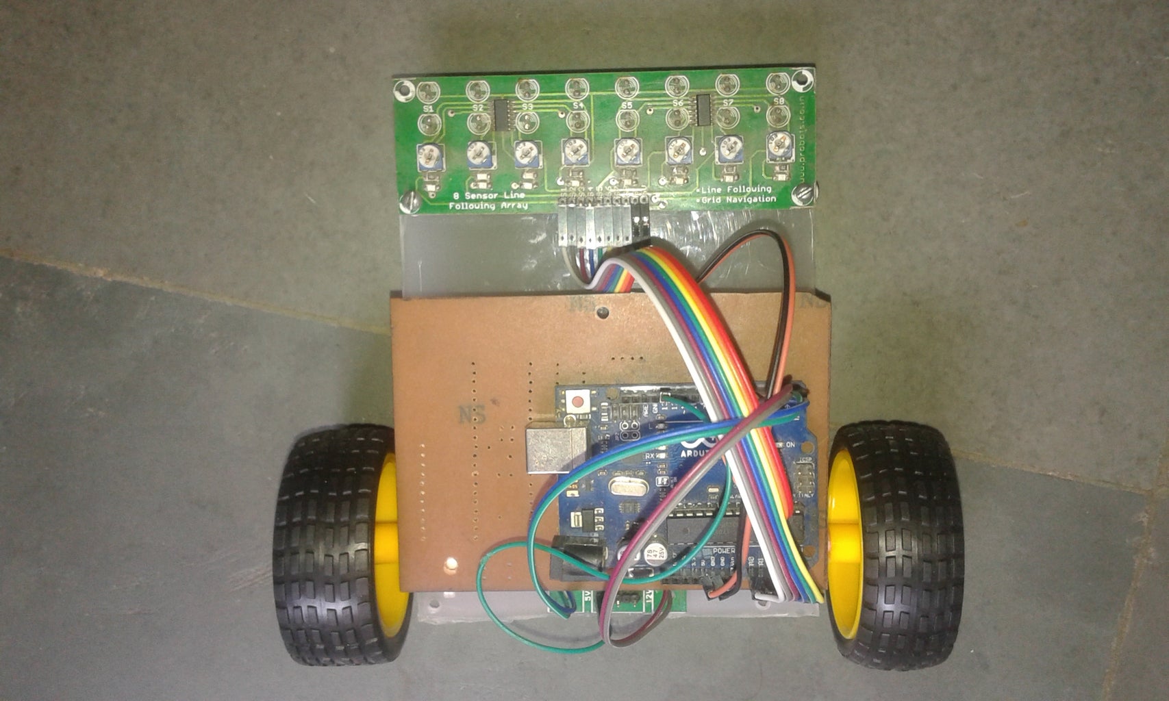 LINE FOLLOWER ROBOT : 6 Steps - Instructables
