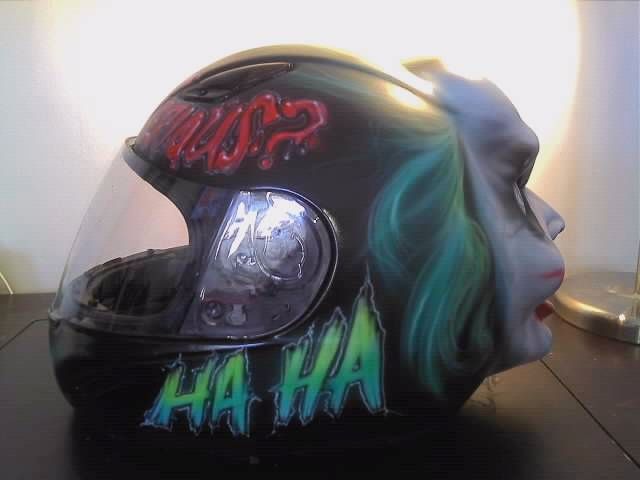 custom joker motorcycle helmet Skullskins Full Face Cover 1600g 50g Comfort Venom Joker custom motorcycle helmet