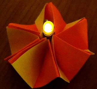 Glowing Paper Flower