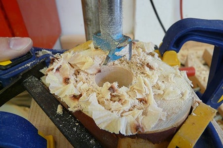 Drilling the First Hole