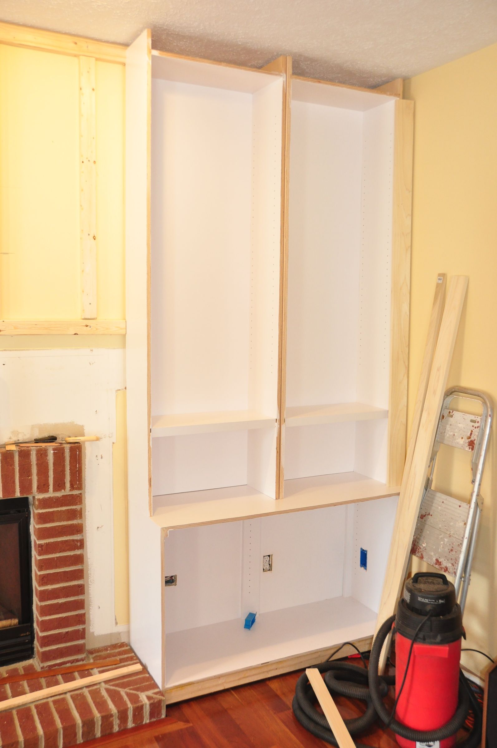 How to Build a Fireplace Bookcase : 18 Steps (with Pictures ...