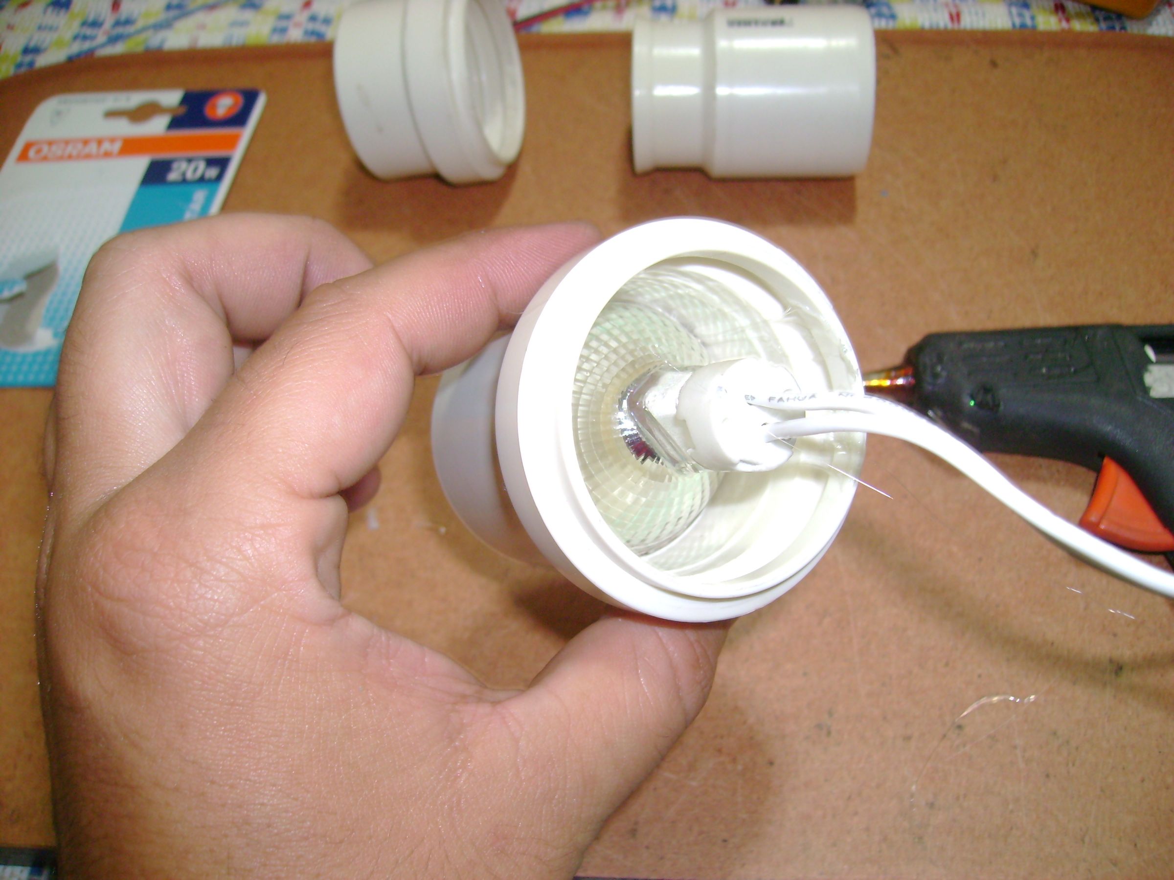 Another Halogen Bike Light 5 Steps Instructables