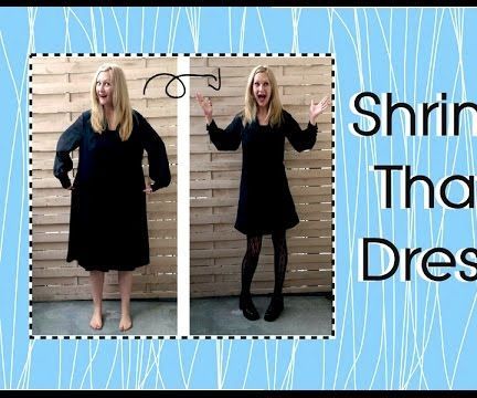 Shrink That Dress: a DIY Tailoring Tutorial 