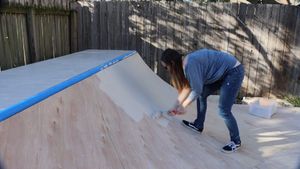 Painted Mini Ramp How to Make a Mini Ramp (DIY Halfpipe) : 12 Steps (with Pictures ...
