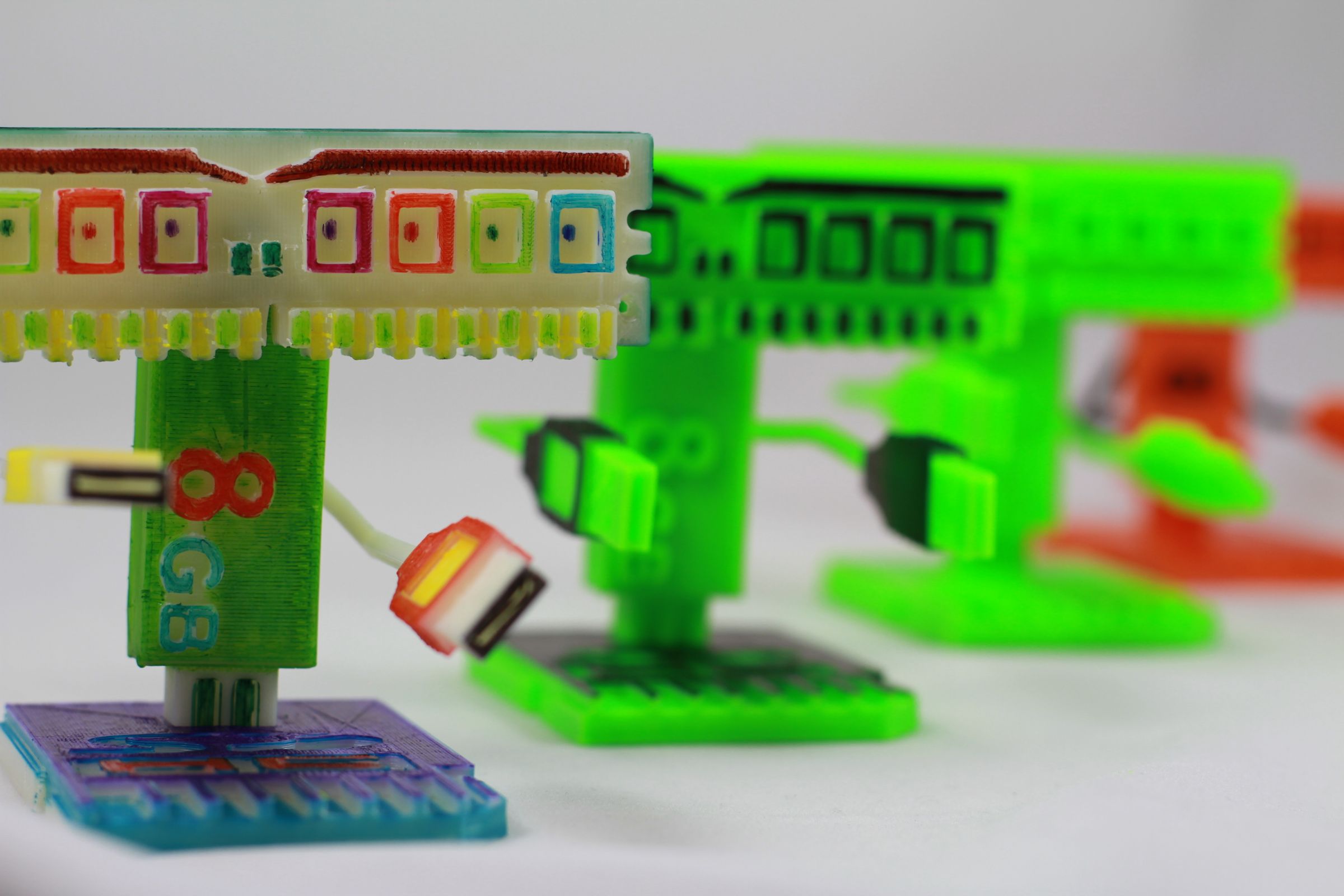 3D Printable Semi-Volatile Memory