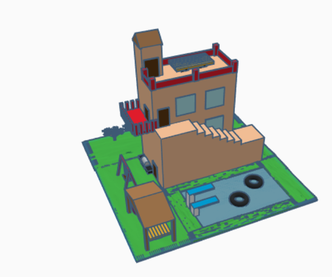 How to Create a House or Build a Scene