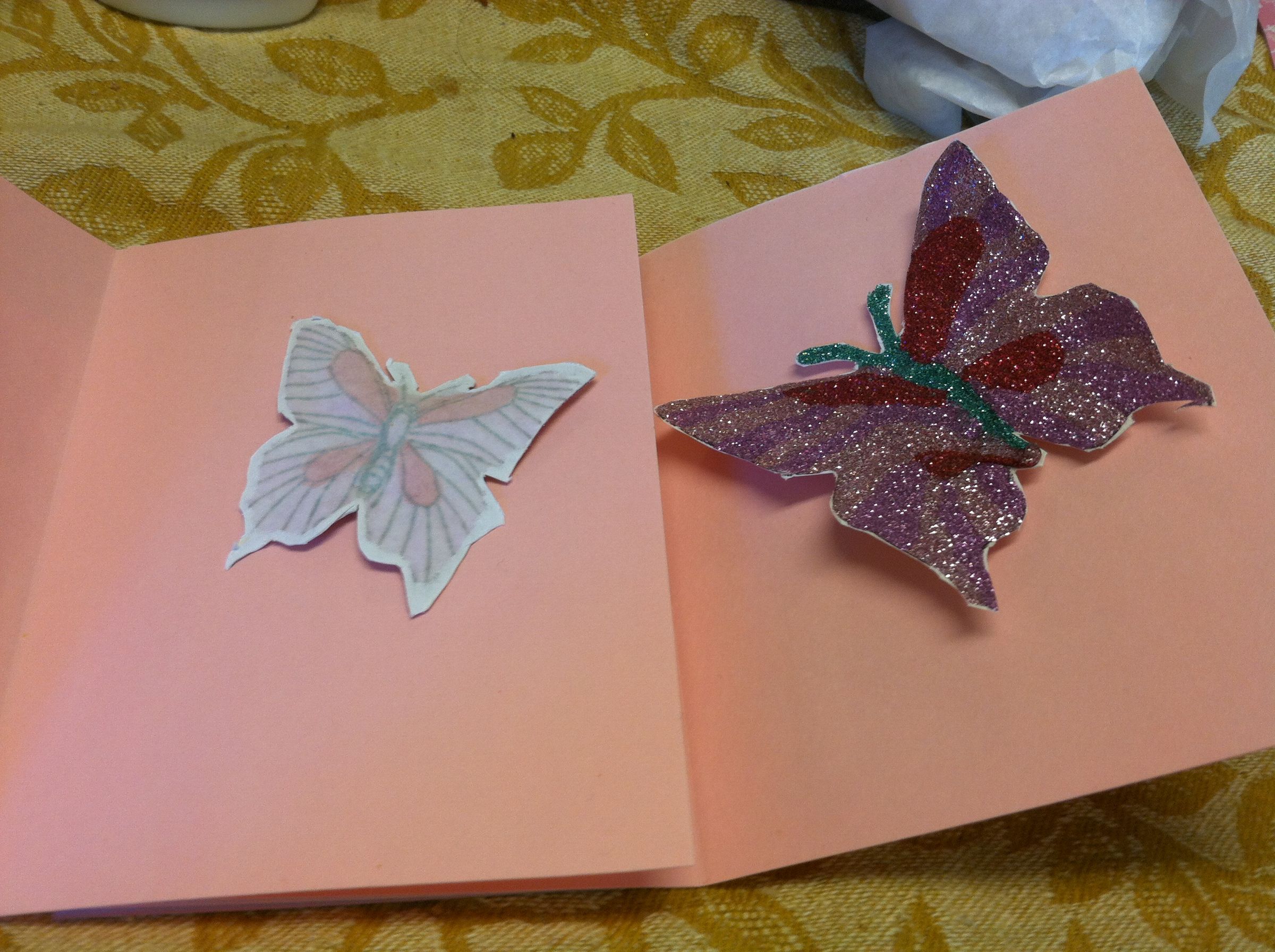Butterfly Baby Shower Cards