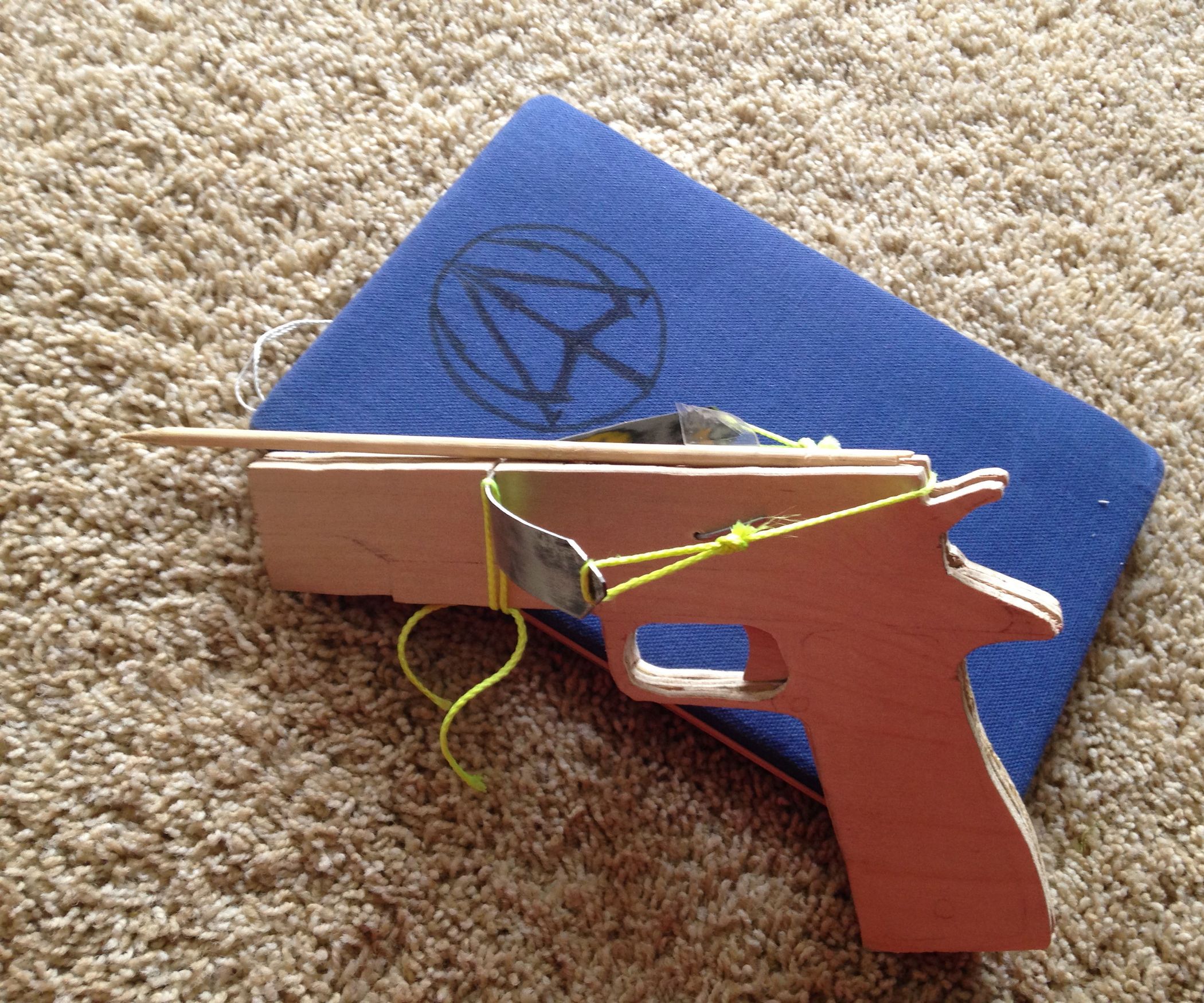 Crossbow Pistol Styled Like a Colt M1911 18 Steps Instructables