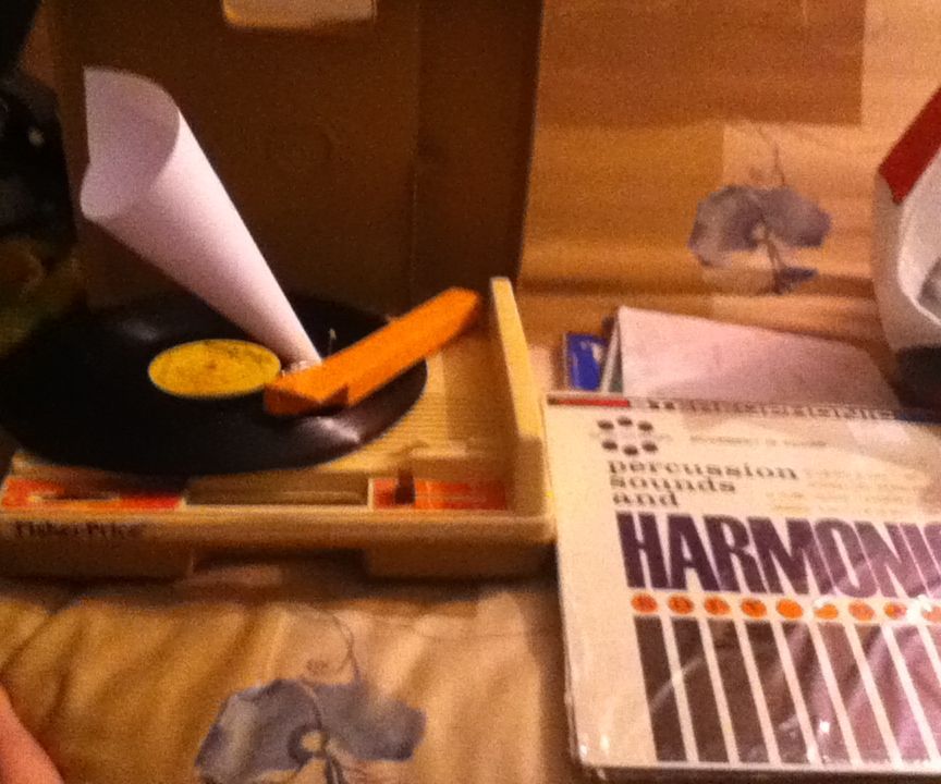cheap and simple record player