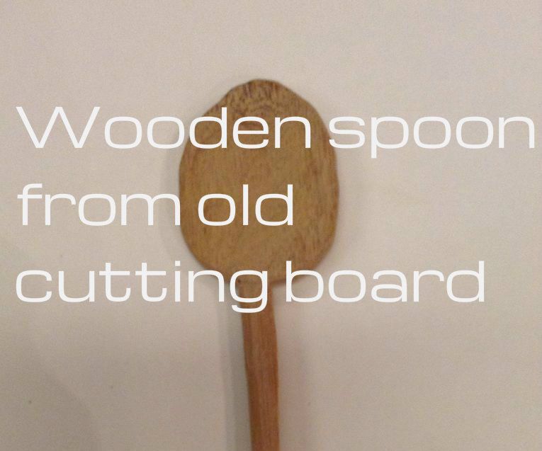 How to Make a Wooden Spoon From an Old, Broken or Unwanted Wood Cutting Board