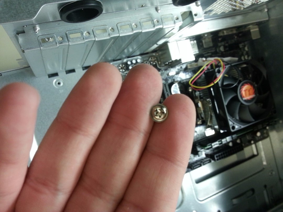 Screw Your Screws Into Your Motherboard Matching Your Mounts