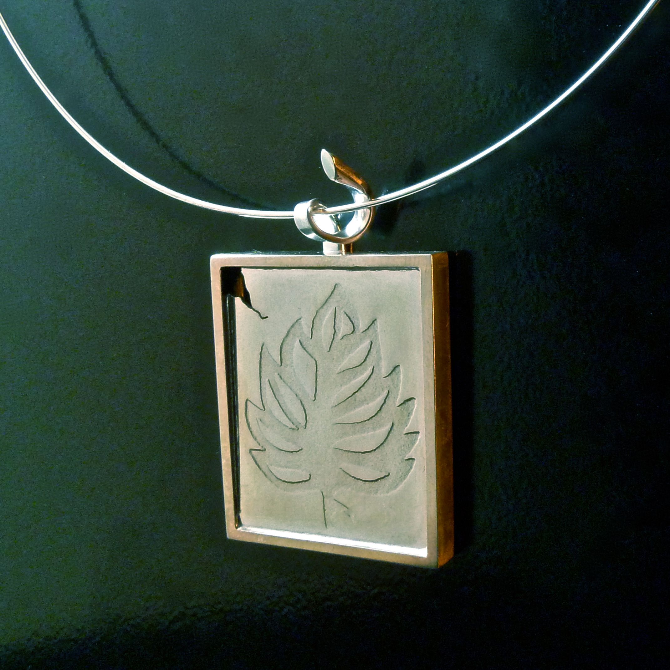Solder Constructed Framed Pendant