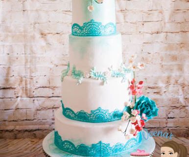 Homemade Edible Sugar Lace Recipe (Eggless & Vegetarian)