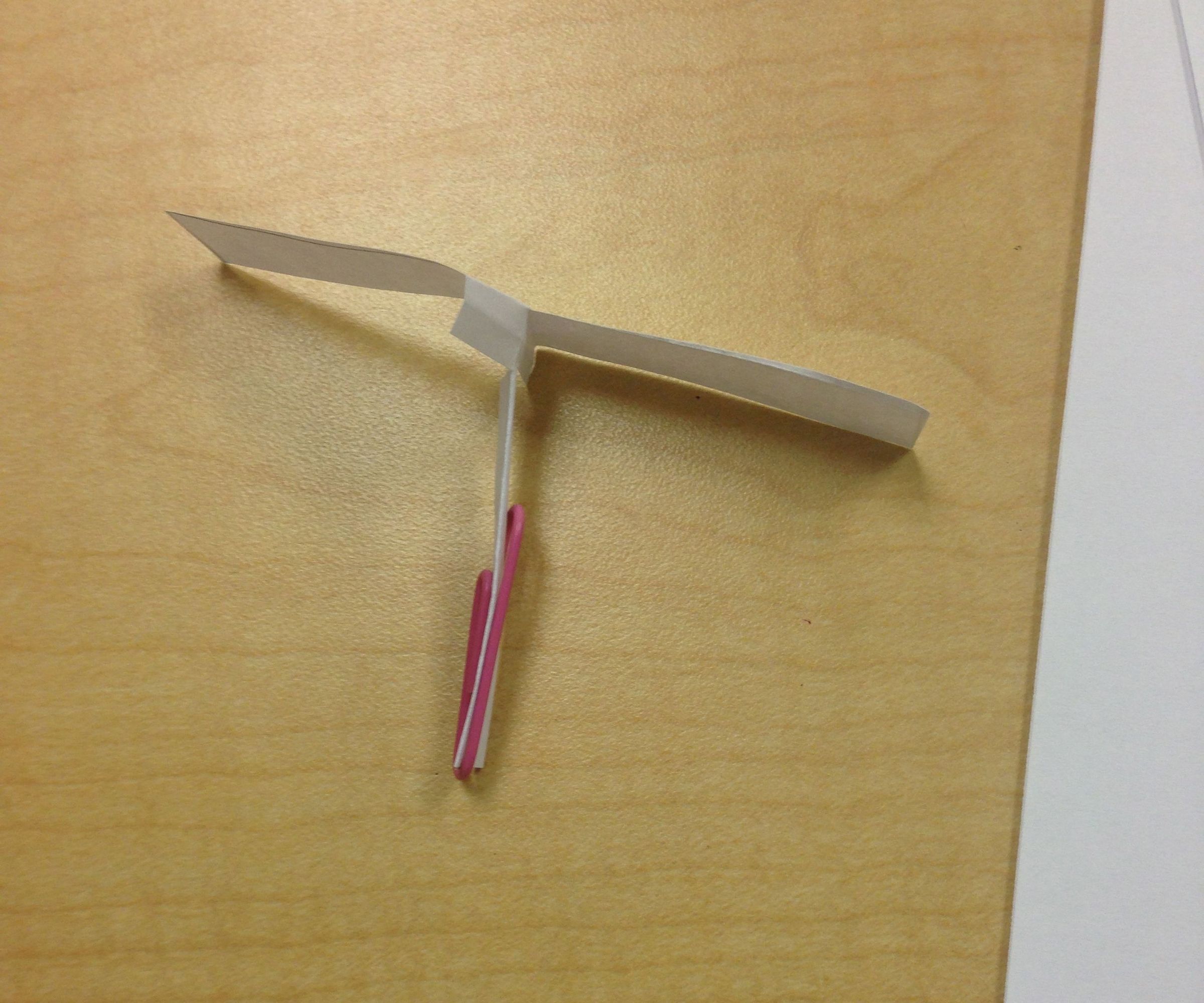 How to Make a Paper Helicopter