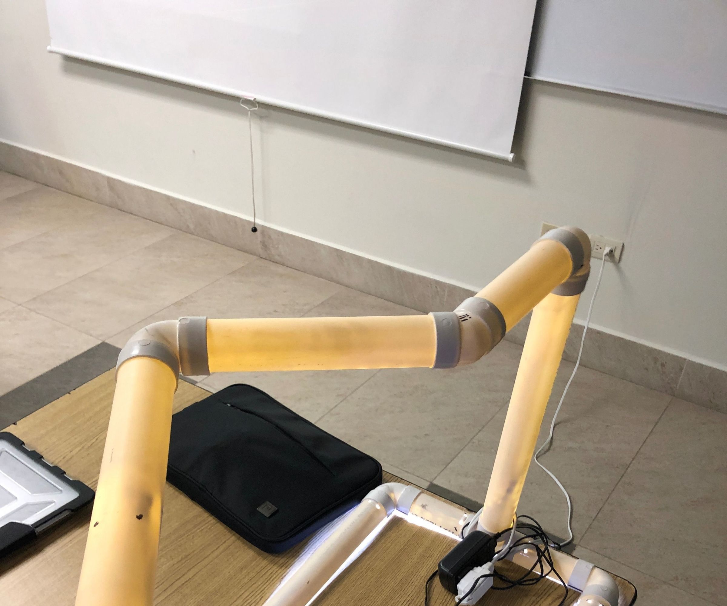 PVC Pipe LED Reading Light