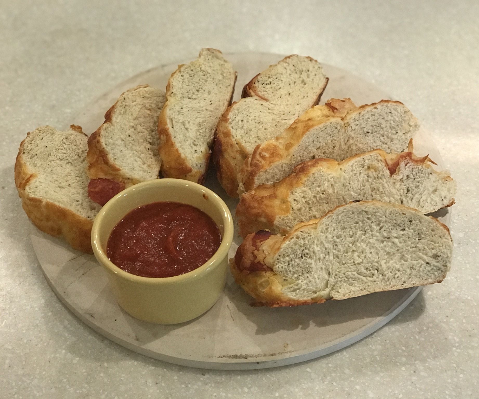 Braided Pizza Bread
