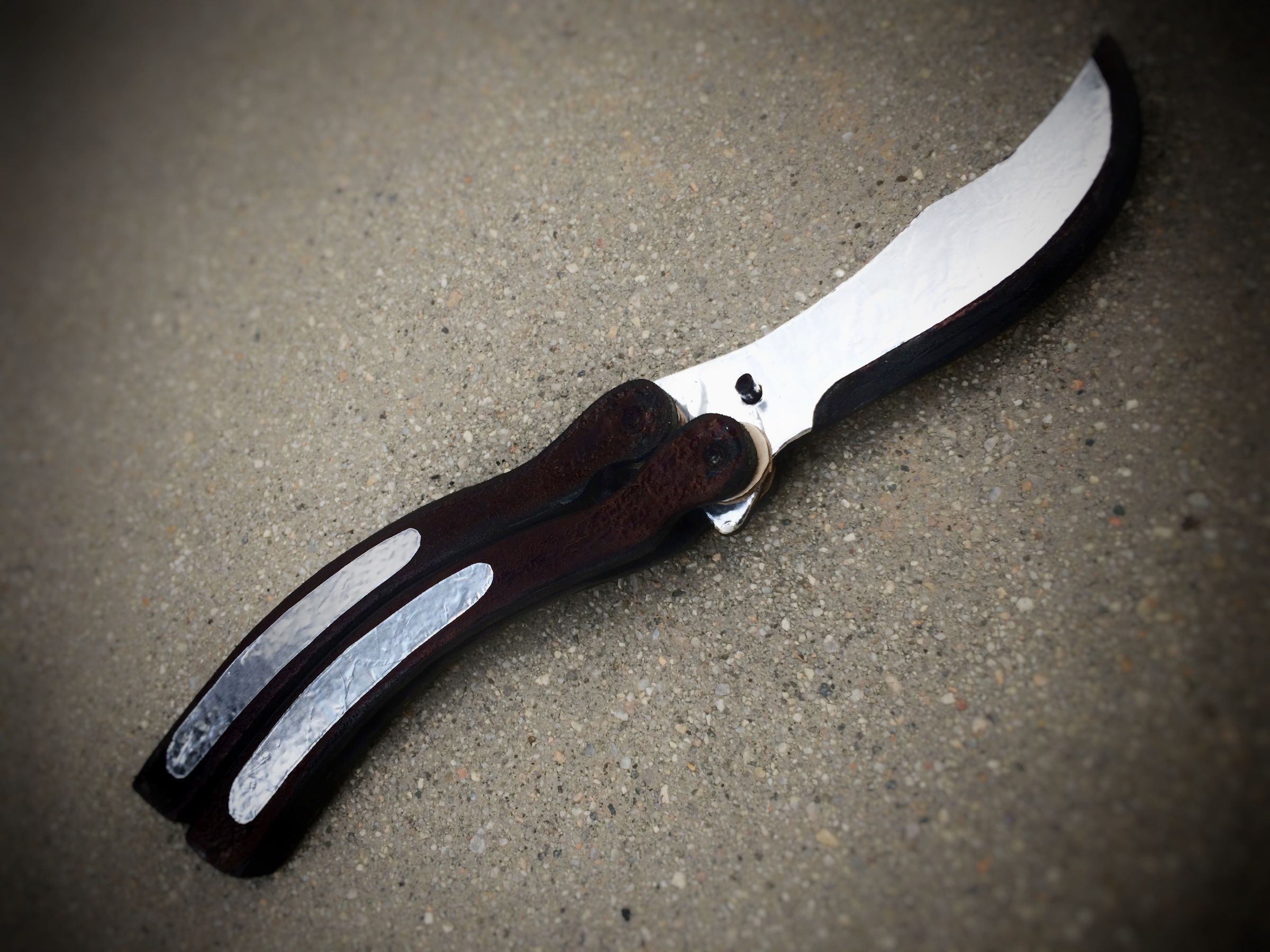 CardboardPly ButterflyKnife Replica 12 Steps (with Pictures