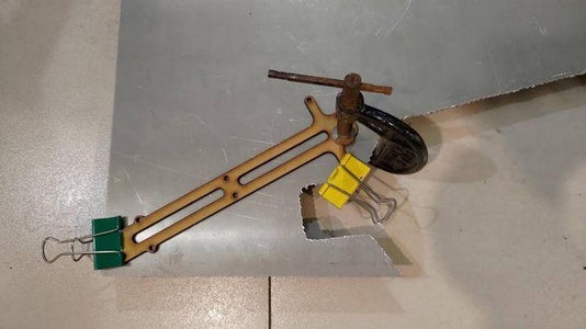 Cut the 6061 Aluminum Alloy Board