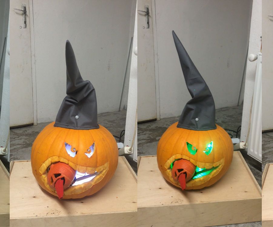 Sensor Animate Jack O' Lanterns