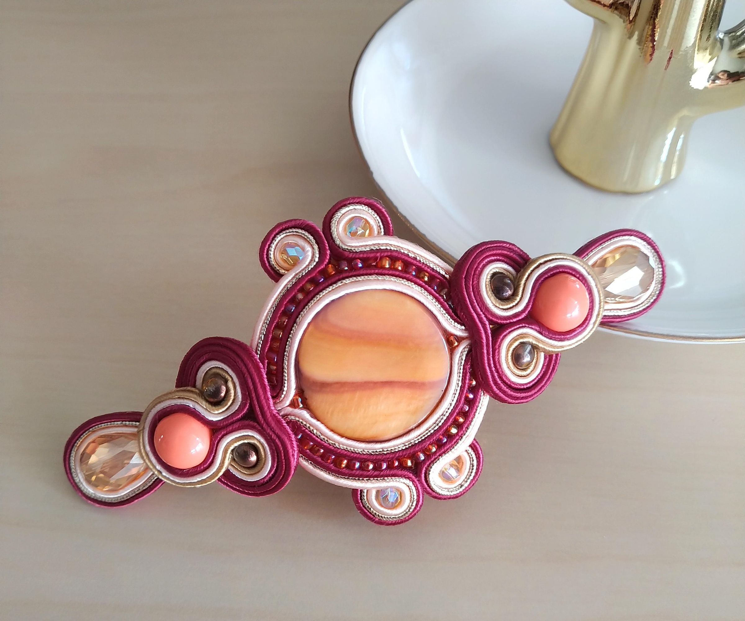 Elegant Soutache Hair Clip 