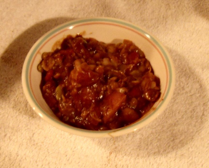 BBQ Soup or How to Hide the Lima Beans From Your Kids