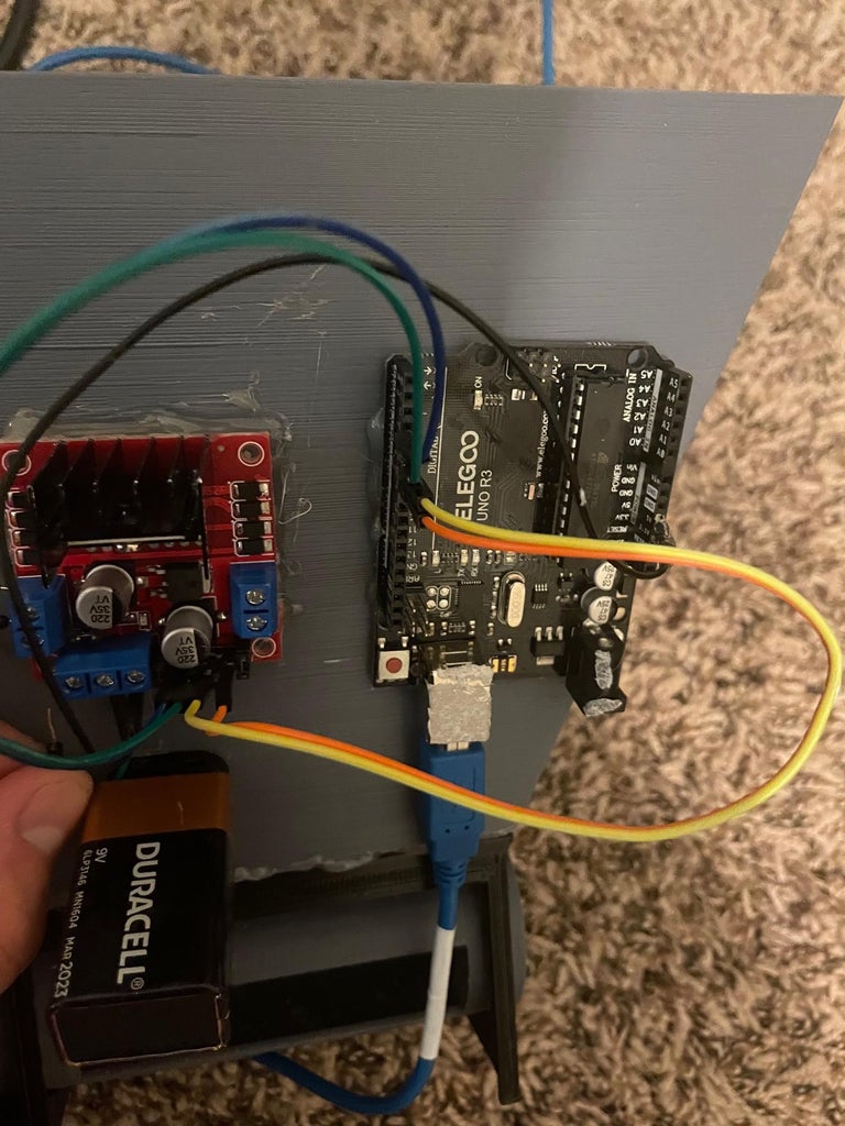 Automatic Pet Feeder : 10 Steps Circuit Diagram