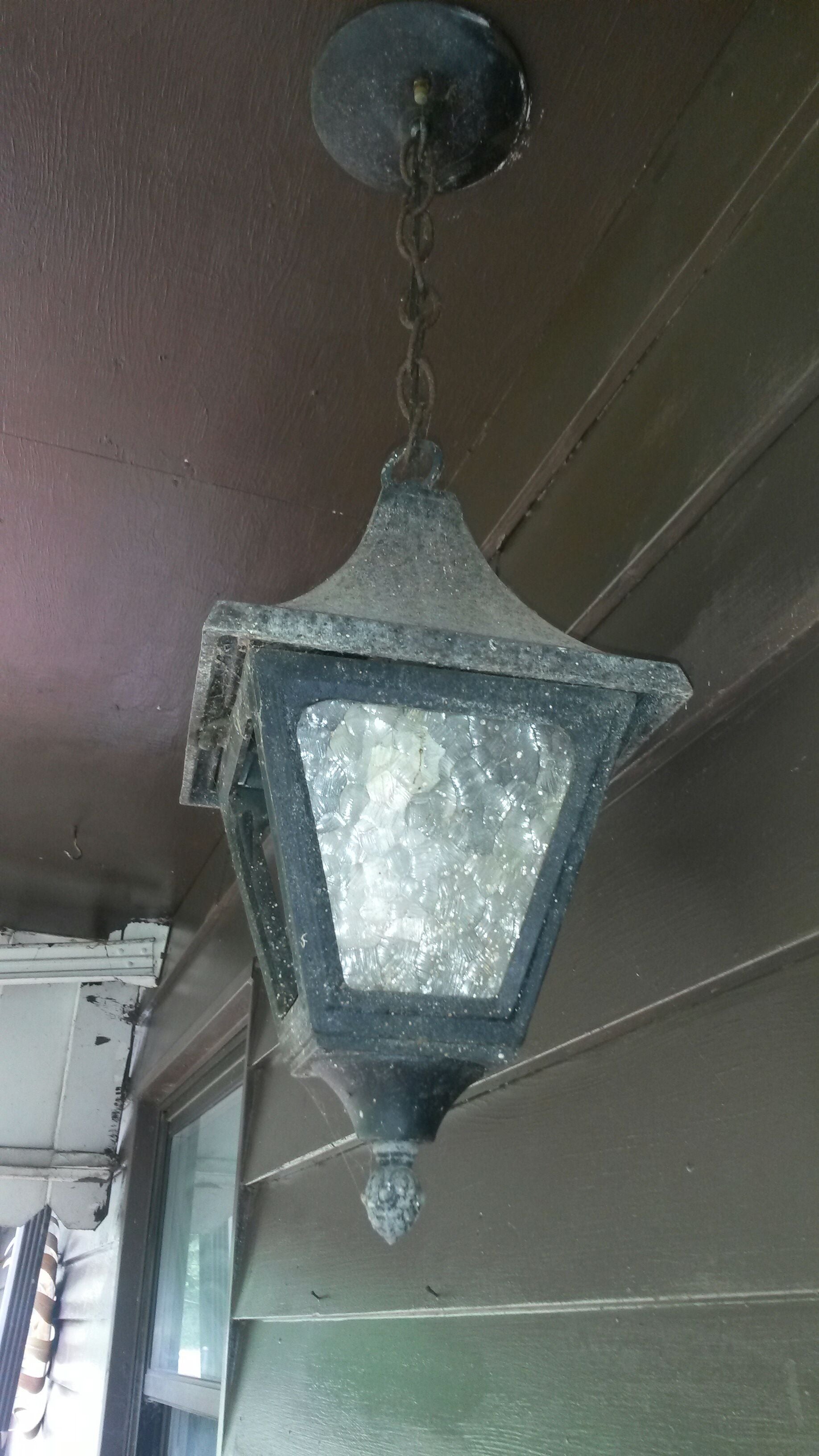 Refurbish an Outside Light 4 Steps Instructables