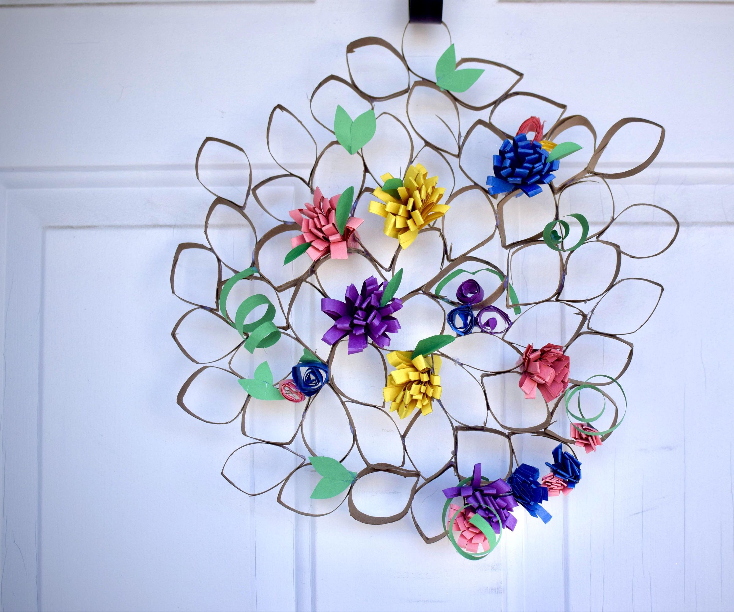 Spring Paper Wreath 