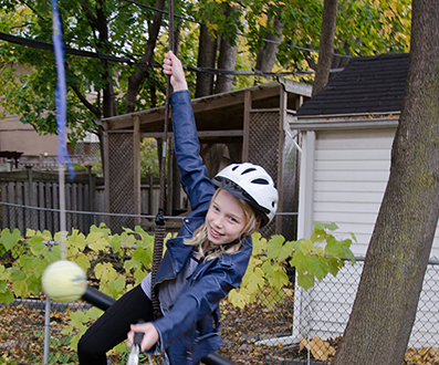 Backyard Quidditch Game